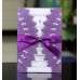 Wedding Invitation Rectangle White Card Laser Hollowed Design